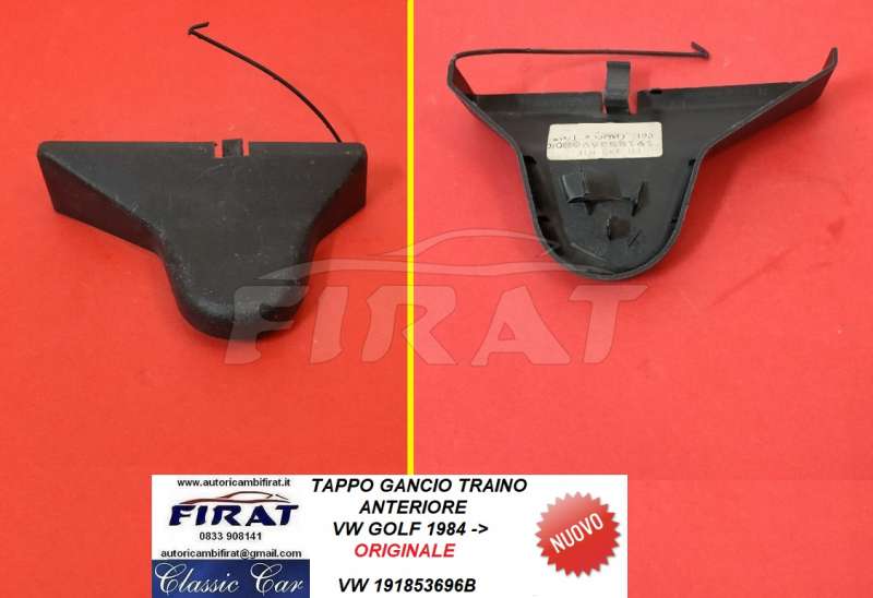 TAPPO GANCIO TRAINO VW GOLF 84-> ANT. (191853696B)